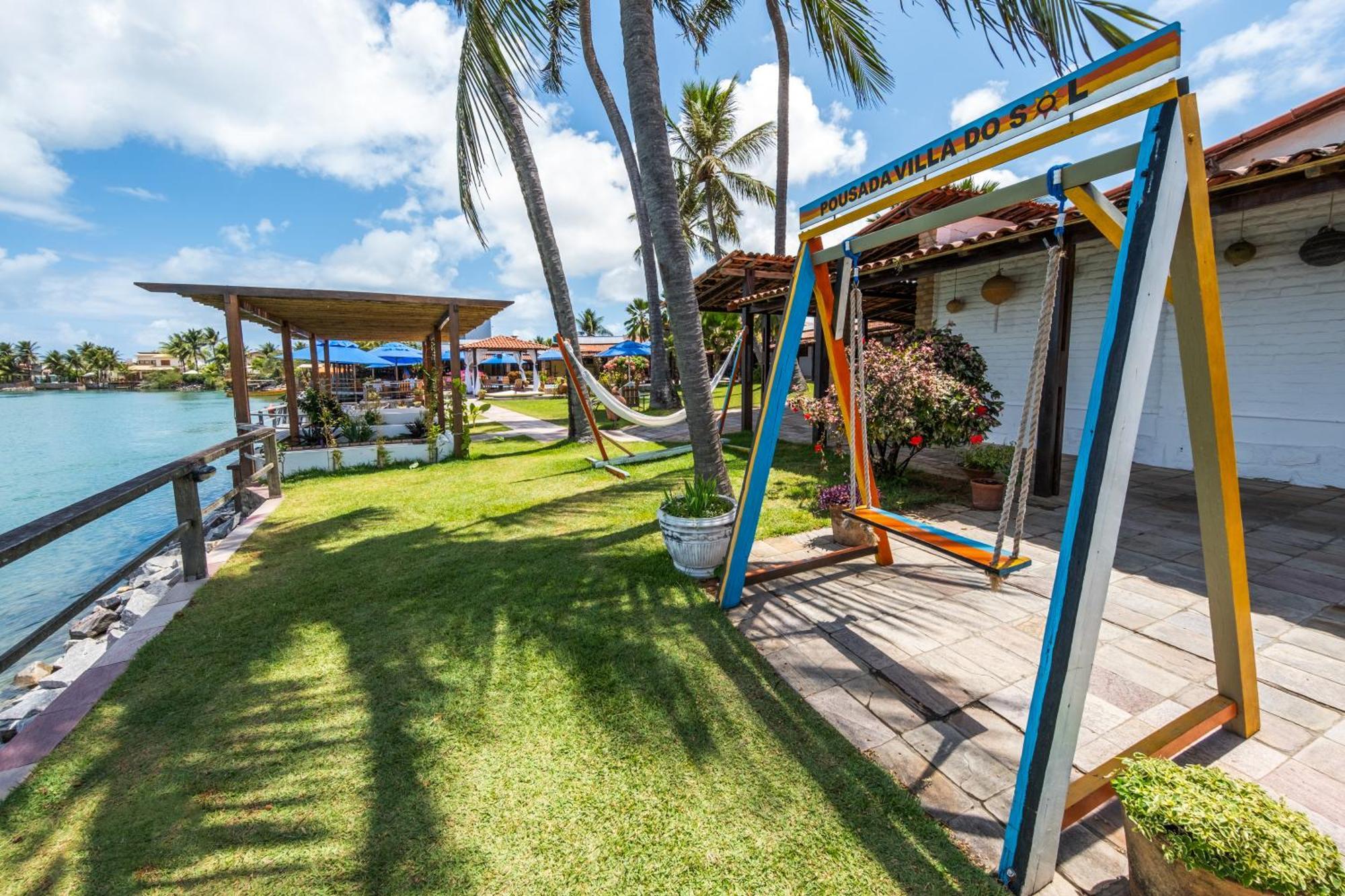 Pousada Villa Do Sol Женипабу Экстерьер фото