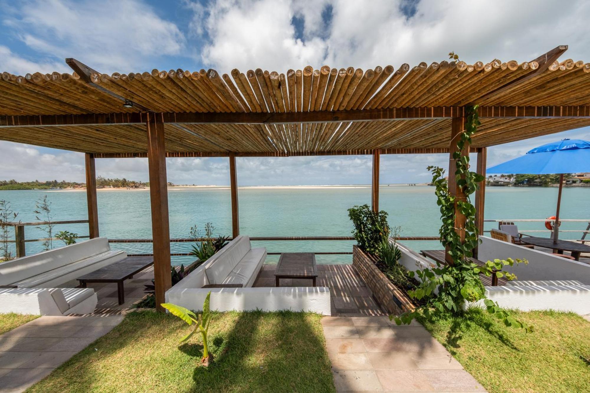Pousada Villa Do Sol Женипабу Экстерьер фото