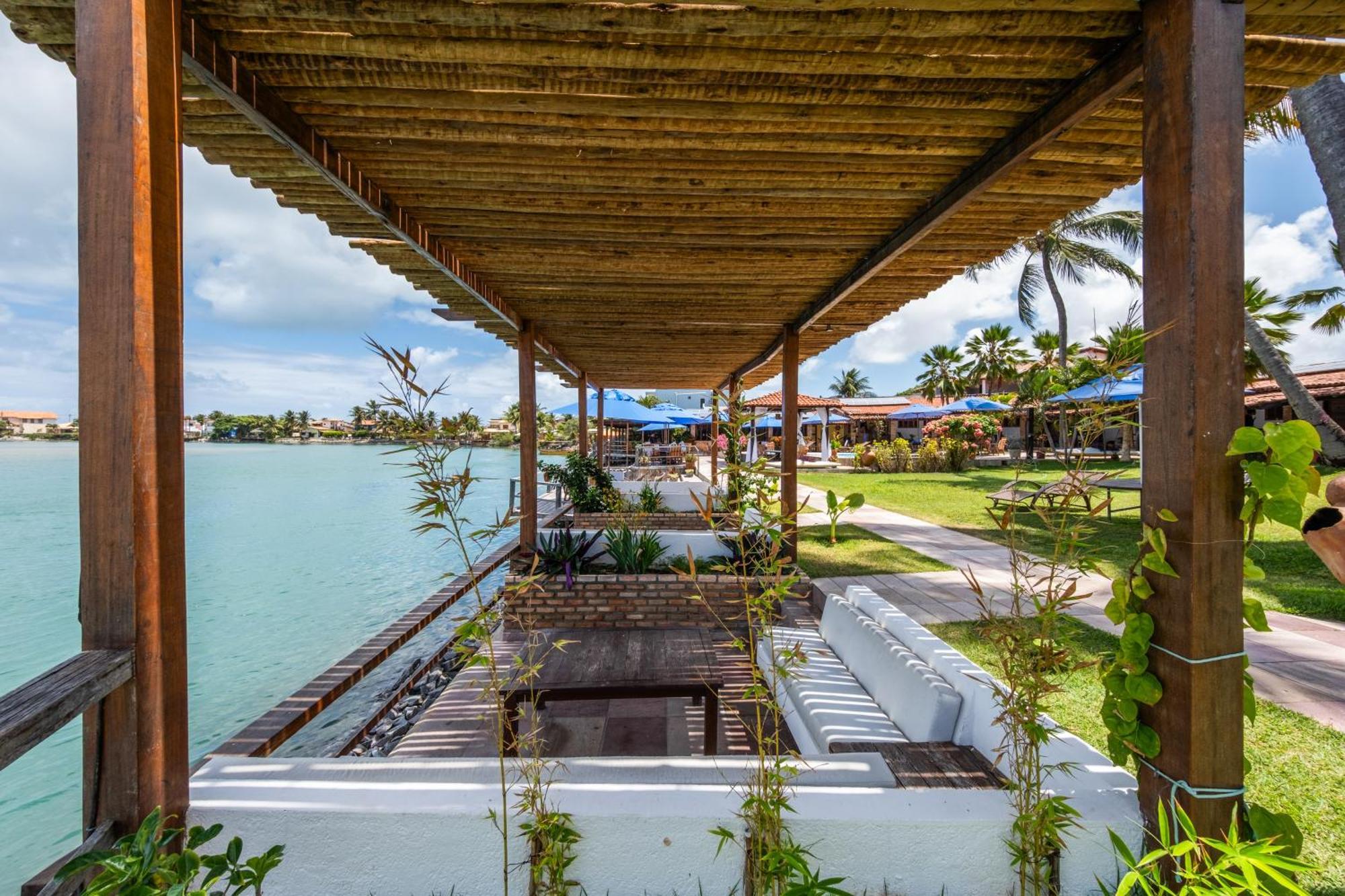 Pousada Villa Do Sol Женипабу Экстерьер фото