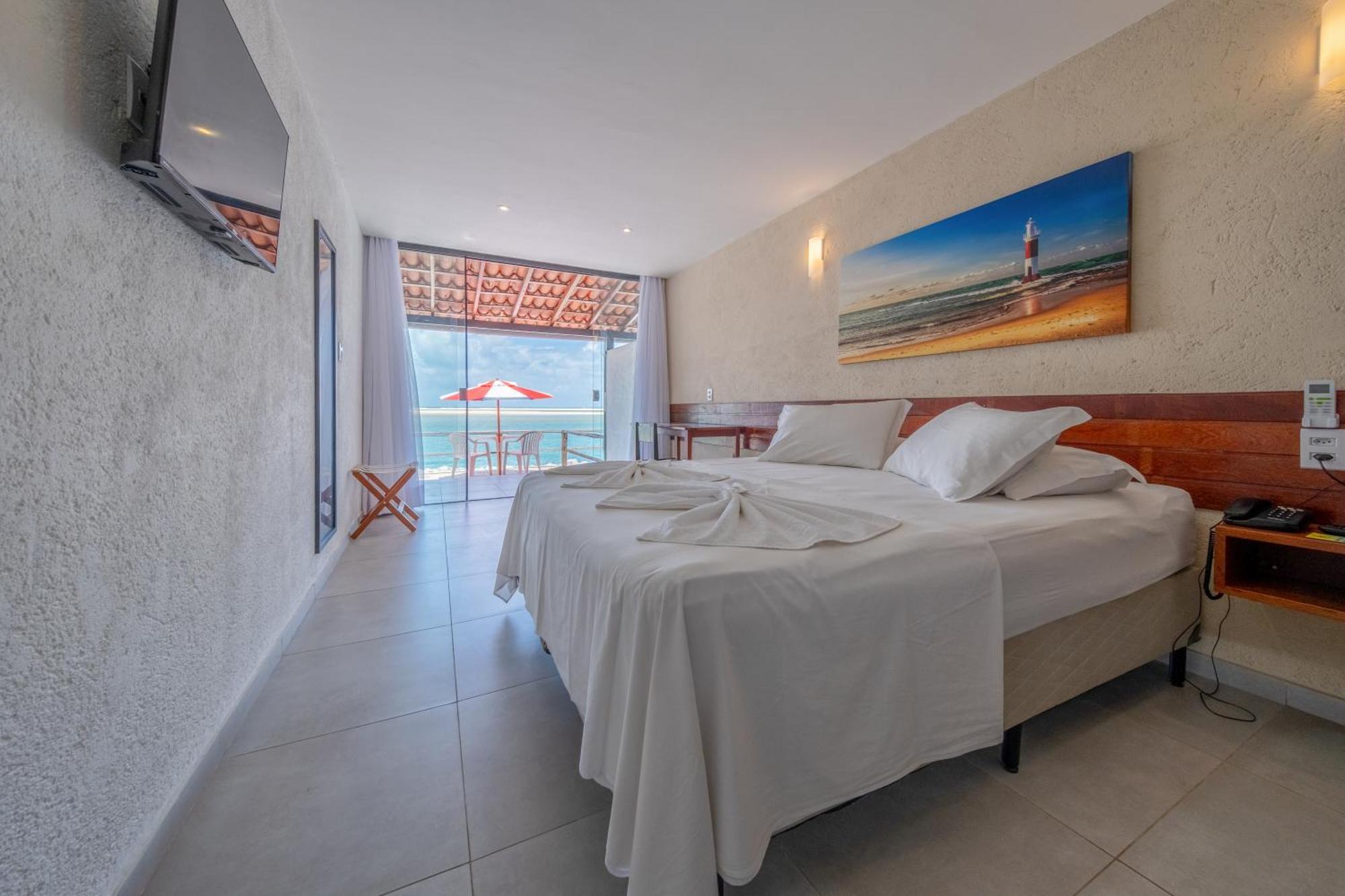 Pousada Villa Do Sol Женипабу Экстерьер фото