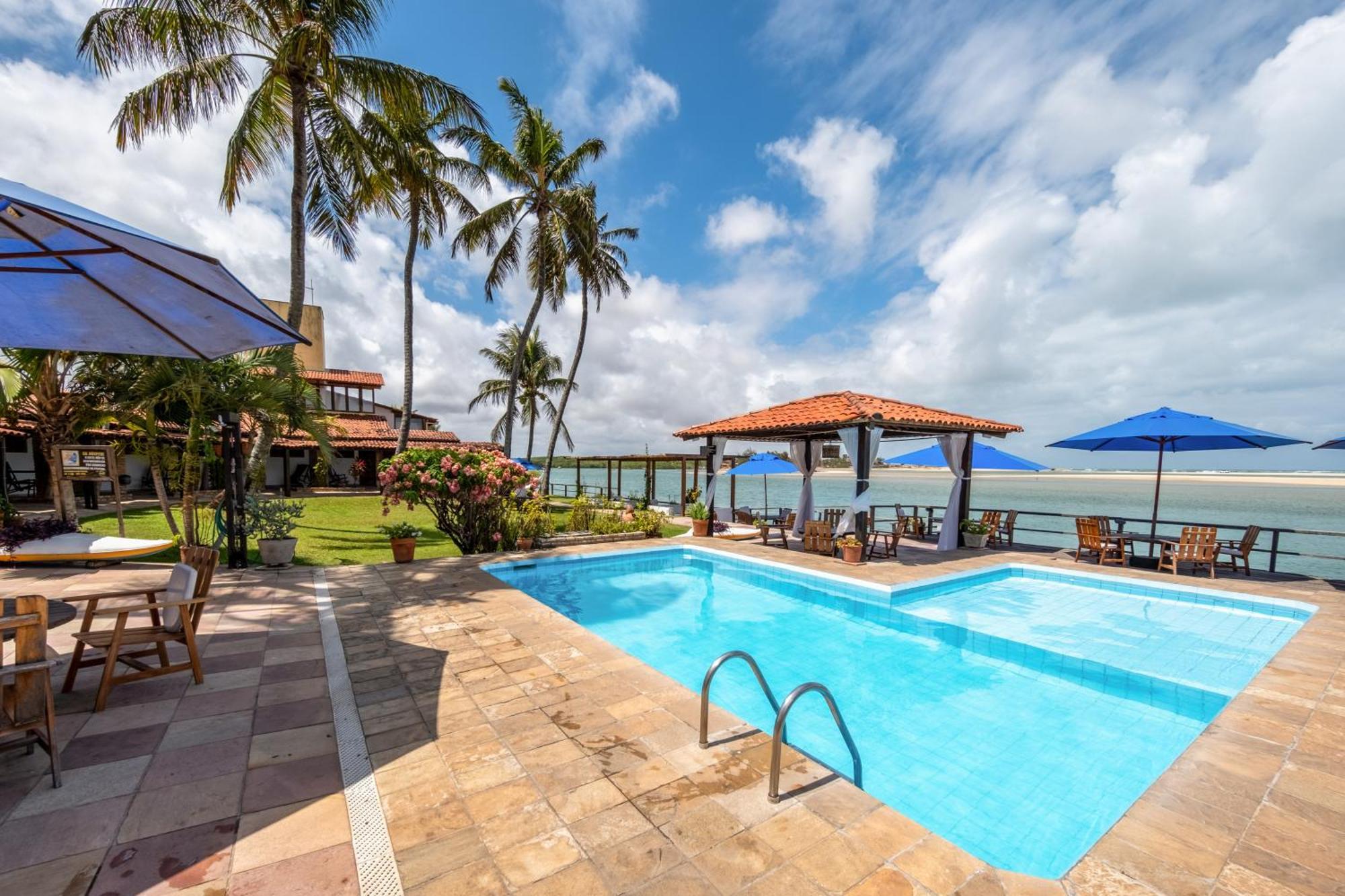 Pousada Villa Do Sol Женипабу Экстерьер фото