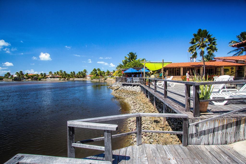 Pousada Villa Do Sol Женипабу Экстерьер фото
